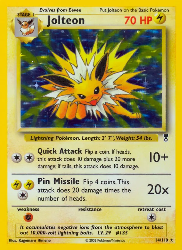 14 Jolteon – Legendary Collection