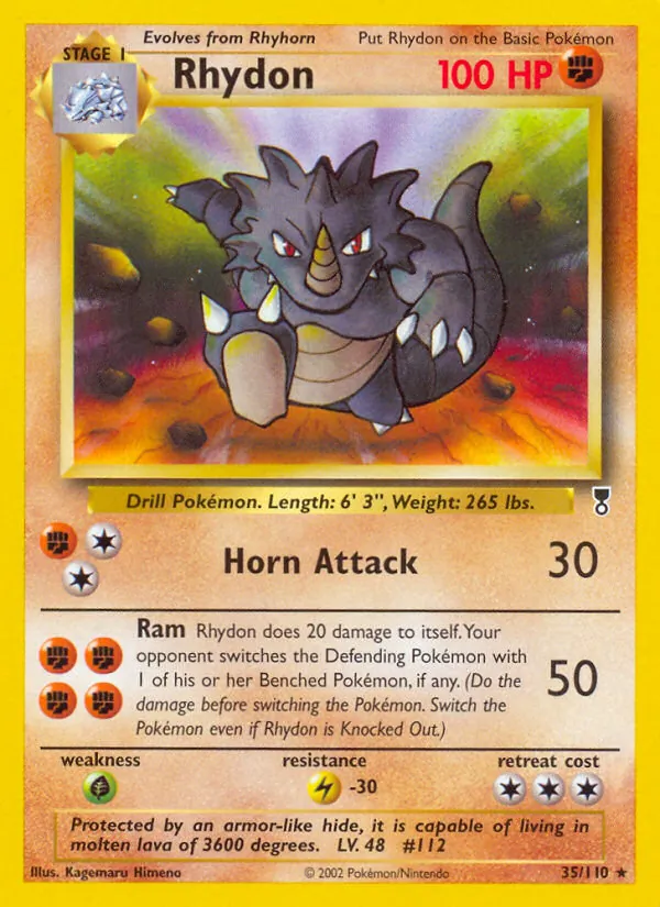 35 Rhydon – Legendary Collection
