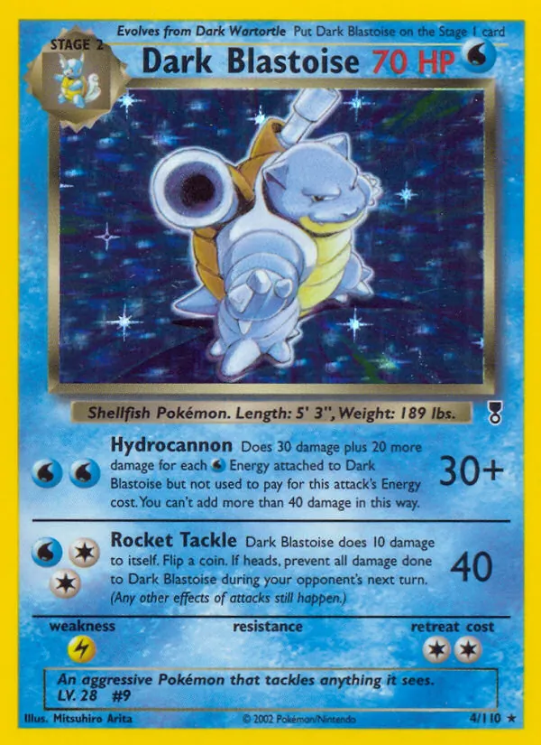 4 Dark Blastoise – Legendary Collection