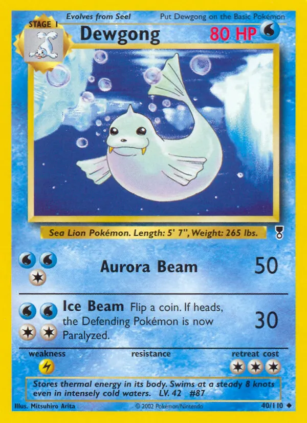 40 Dewgong – Legendary Collection