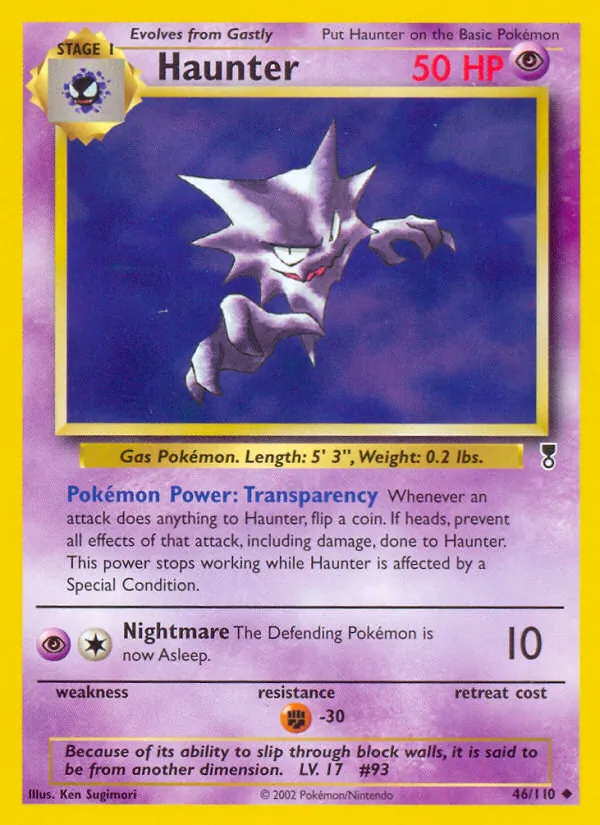 46 Haunter – Legendary Collection