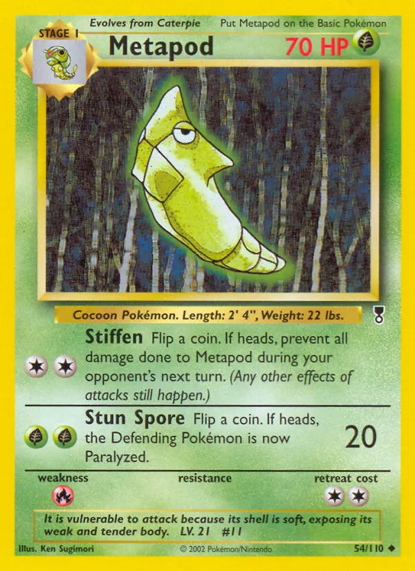 54 Metapod – Legendary Collection