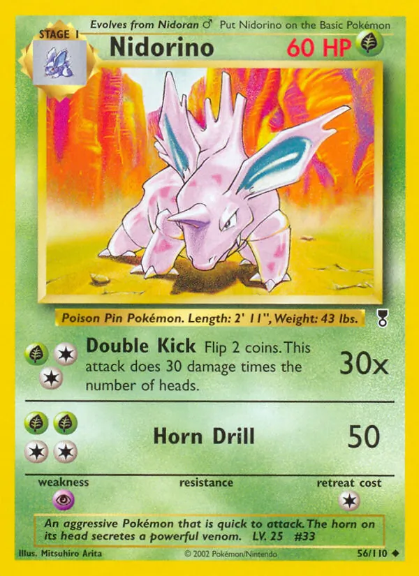 56 Nidorino – Legendary Collection