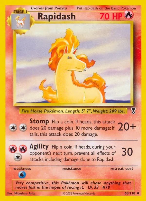 60 Rapidash – Legendary Collection