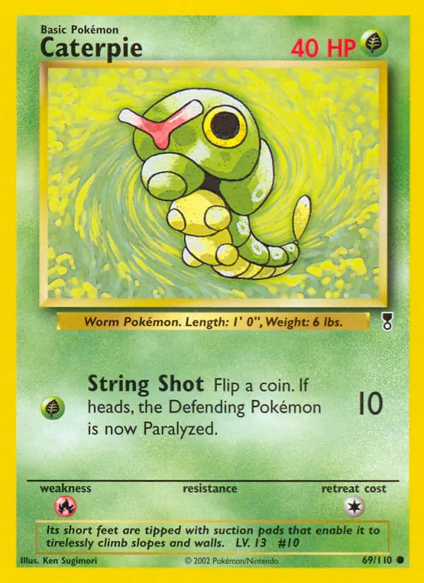 69 Caterpie – Legendary Collection