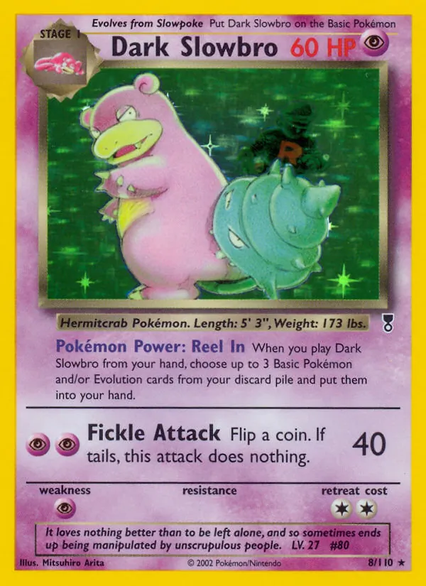 8 Dark Slowbro – Legendary Collection
