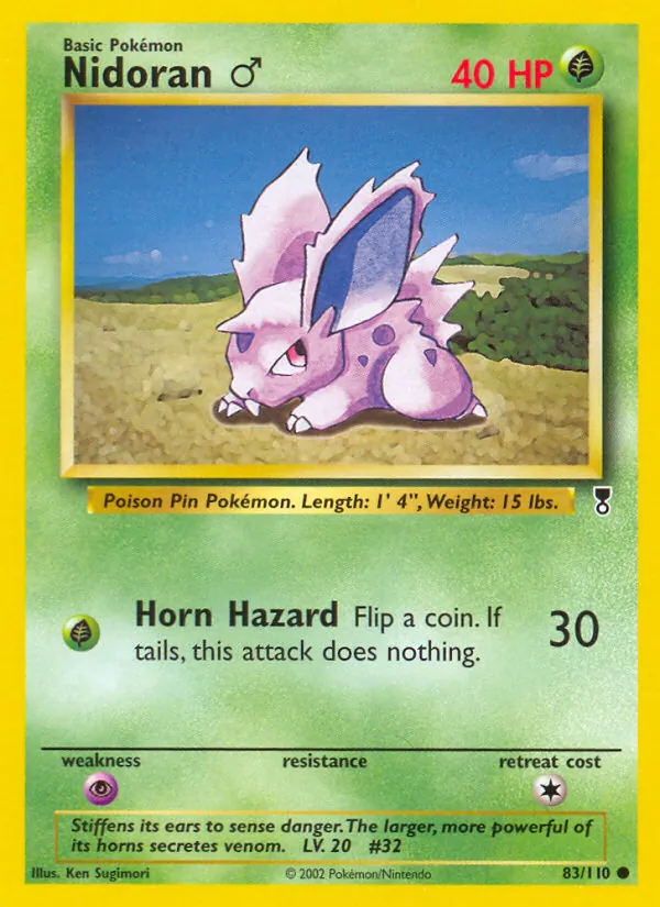 83 Nidoran ♂ – Legendary Collection