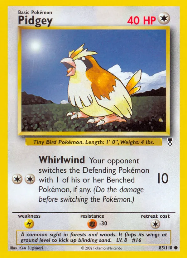 85 Pidgey – Legendary Collection