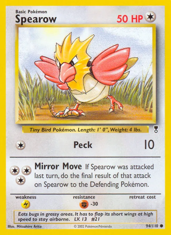 94 Spearow – Legendary Collection