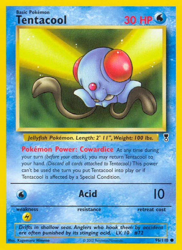 96 Tentacool – Legendary Collection