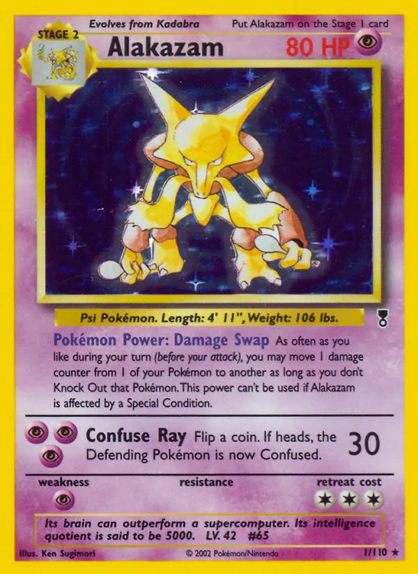 1-RH Alakazam – Legendary Collection