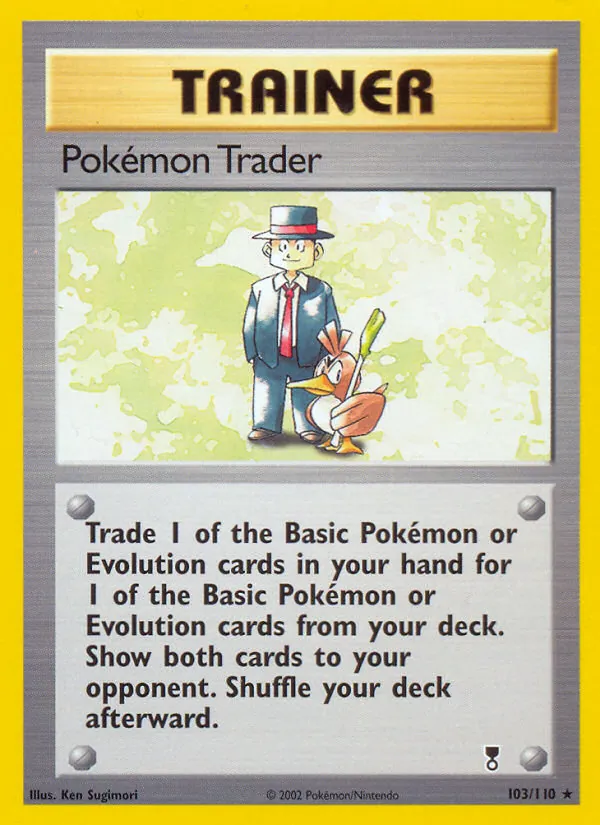 103-RH Pokémon Trader – Legendary Collection