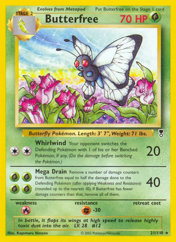 21-RH Butterfree – Legendary Collection
