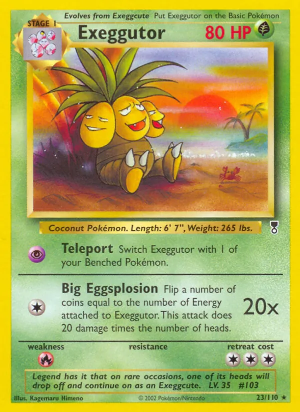 23-RH Exeggutor – Legendary Collection