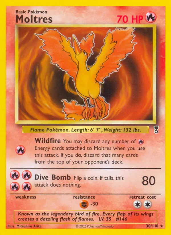 30-RH Moltres – Legendary Collection