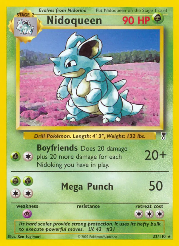 32-RH Nidoqueen – Legendary Collection