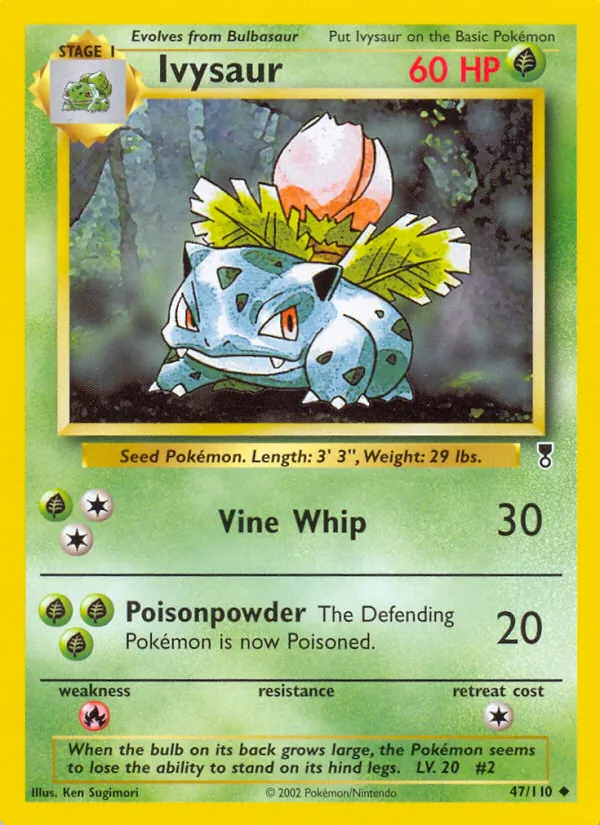 47-RH Ivysaur – Legendary Collection
