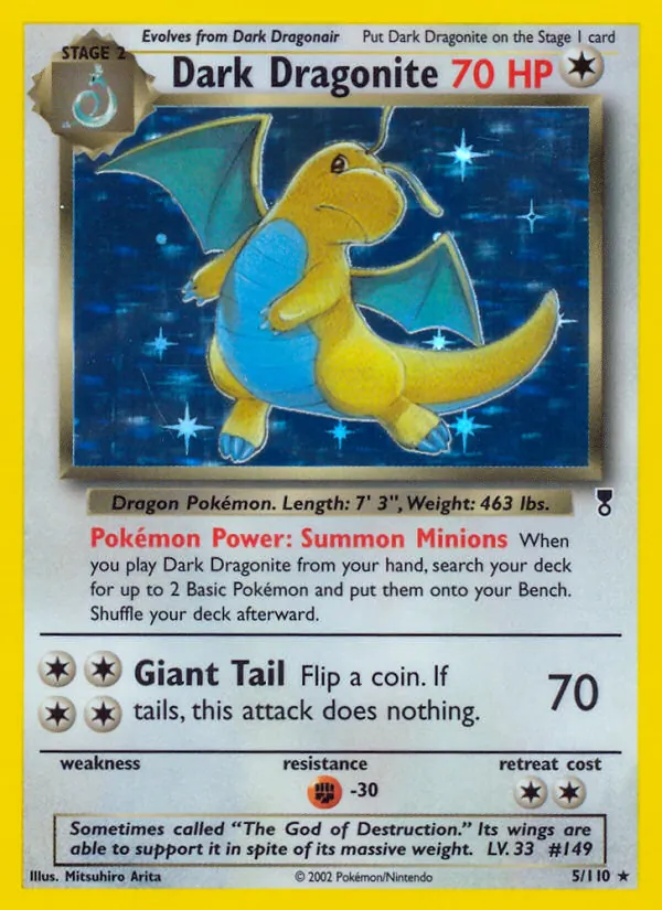 5-RH Dark Dragonite – Legendary Collection