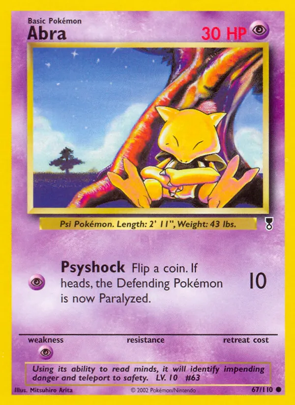 67-RH Abra – Legendary Collection