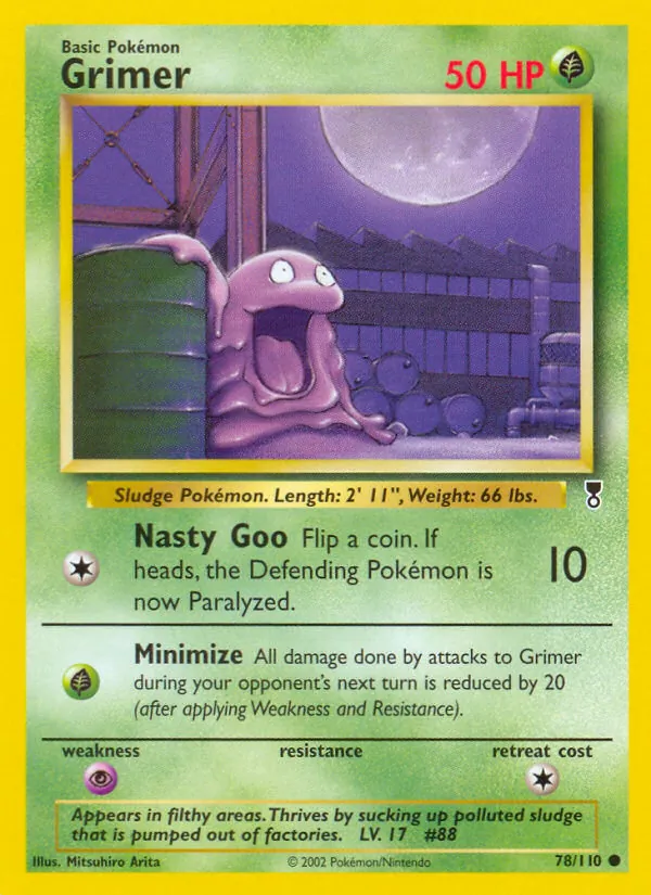 78-RH Grimer – Legendary Collection