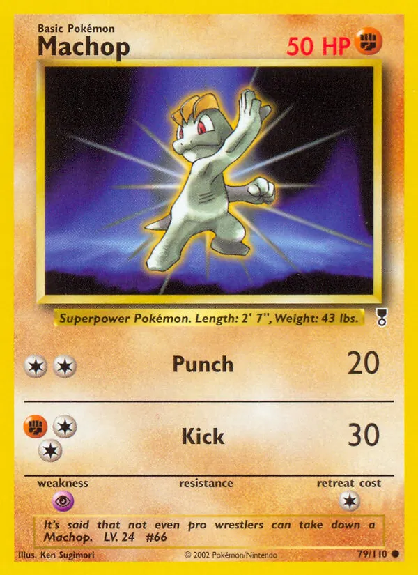 79-RH Machop – Legendary Collection