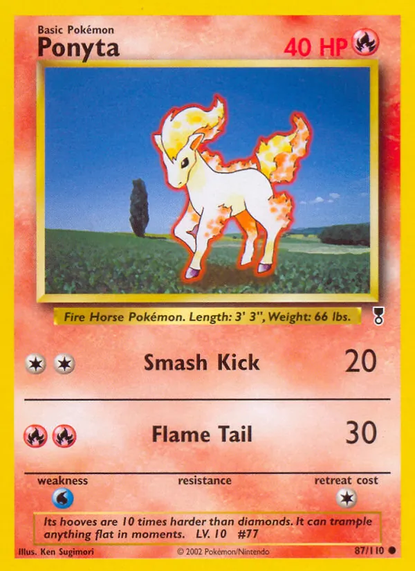 87-RH Ponyta – Legendary Collection