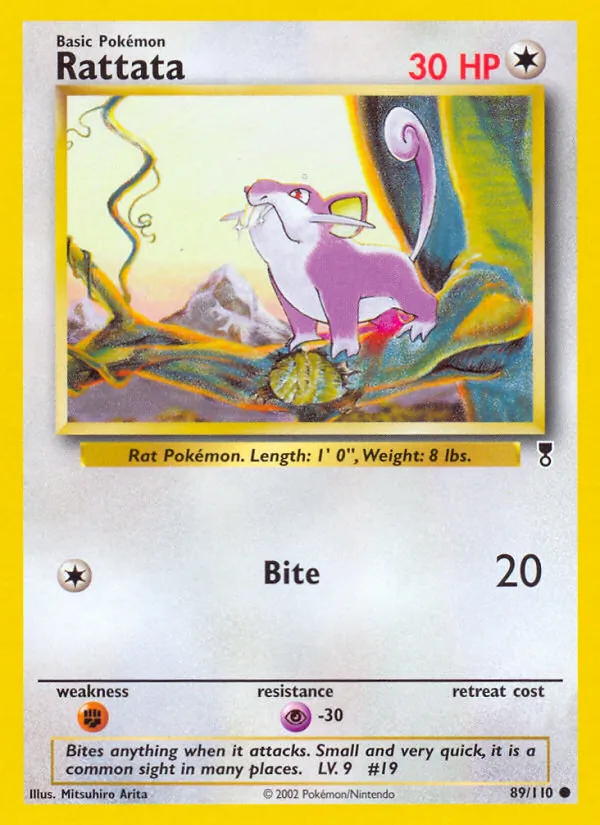 89-RH Rattata – Legendary Collection