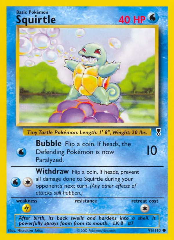 95-RH Squirtle – Legendary Collection