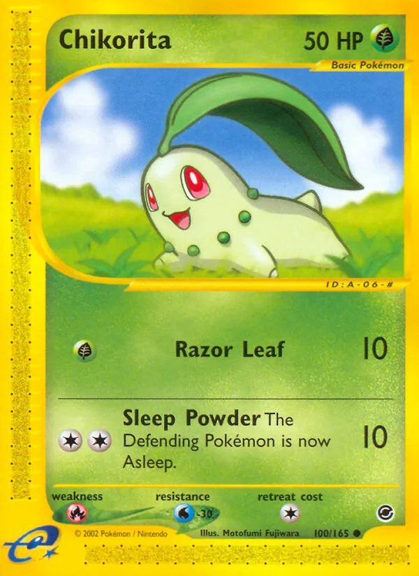100 Chikorita – Expedition Base Set