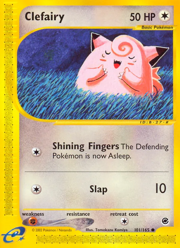 101 Clefairy – Expedition Base Set