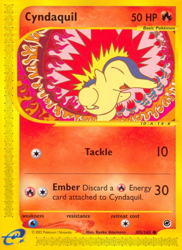 105 Cyndaquil – Expedition Base Set