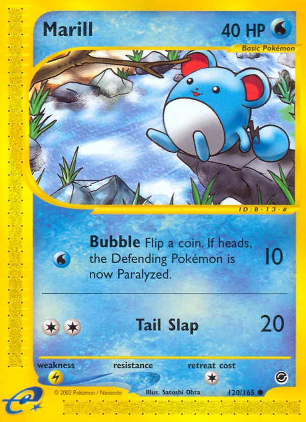 120 Marill – Expedition Base Set