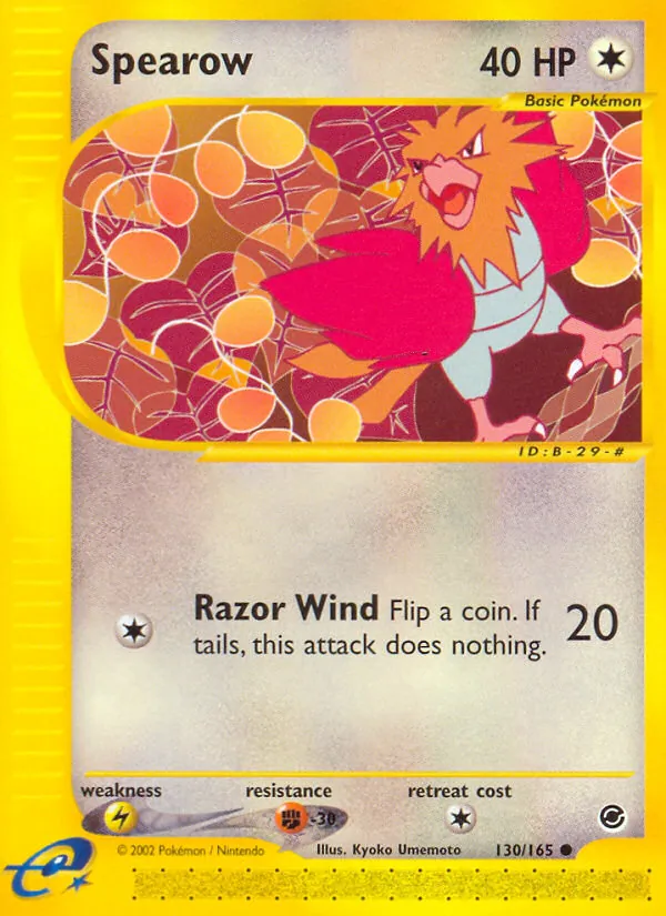 130 Spearow – Expedition Base Set