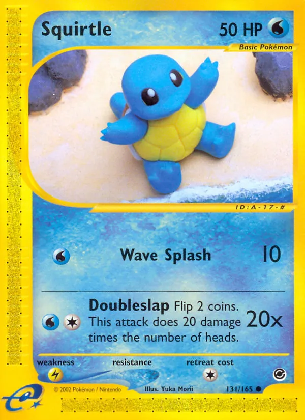 131 Squirtle – Expedition Base Set