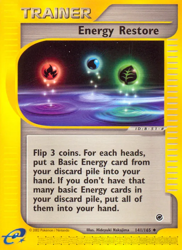 141 Energy Restore – Expedition Base Set