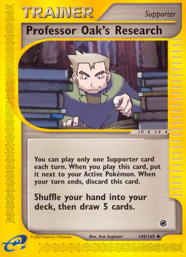 149 Professor Oak's Research – Expedition Base Set
