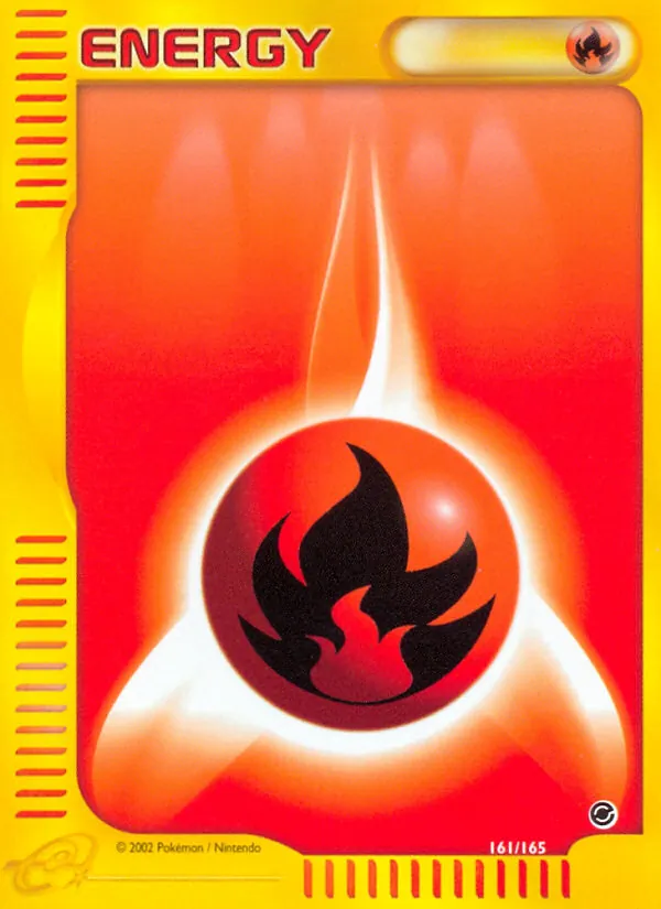 161 Fire Energy – Expedition Base Set