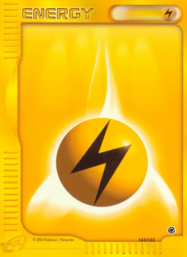 163 Lightning Energy – Expedition Base Set