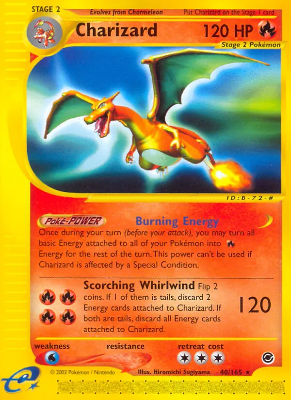 40 Charizard – Expedition Base Set