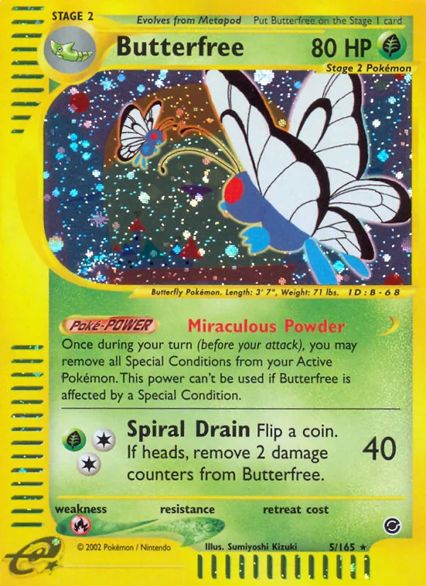 5 Butterfree – Expedition Base Set