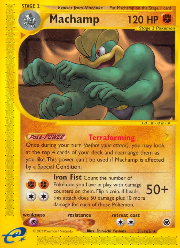 51 Machamp – Expedition Base Set