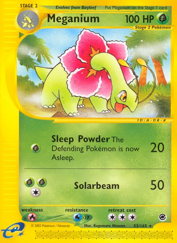 53 Meganium – Expedition Base Set