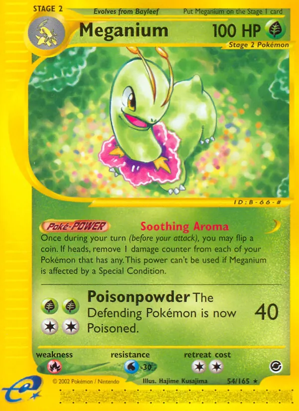 54 Meganium – Expedition Base Set