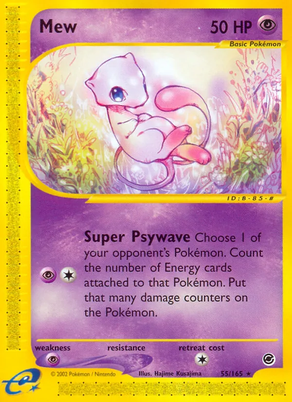 55 Mew – Expedition Base Set