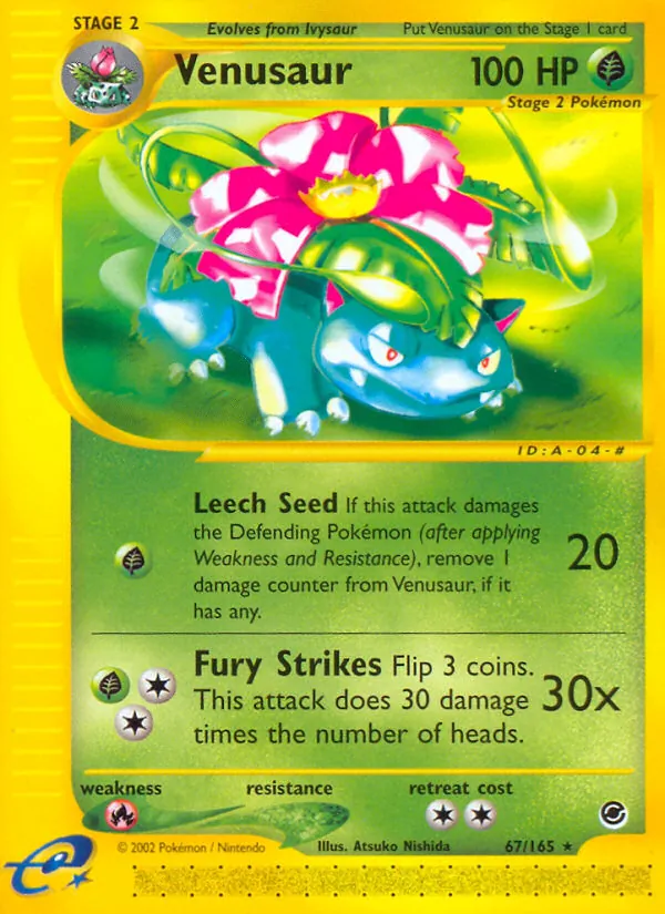 67 Venusaur – Expedition Base Set