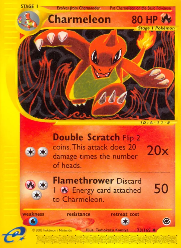 73 Charmeleon – Expedition Base Set