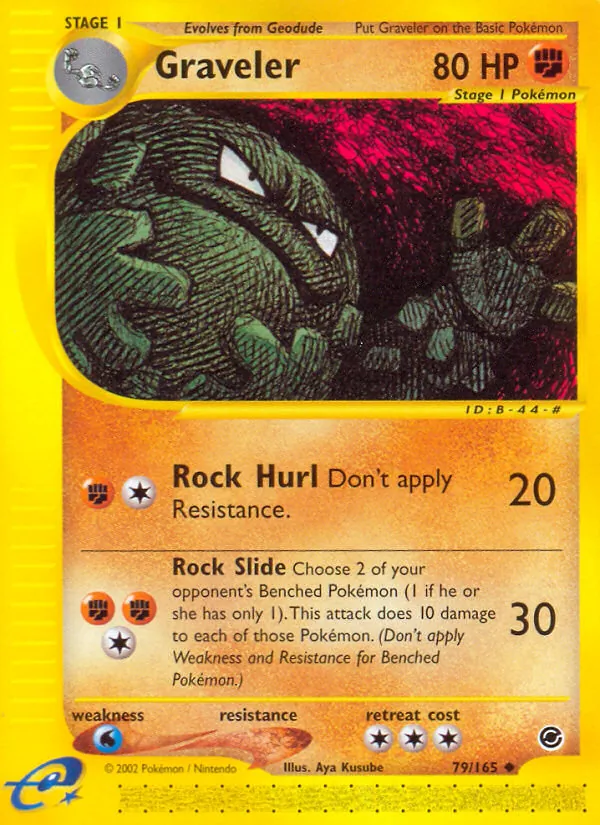 79 Graveler – Expedition Base Set