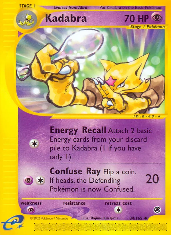 84 Kadabra – Expedition Base Set