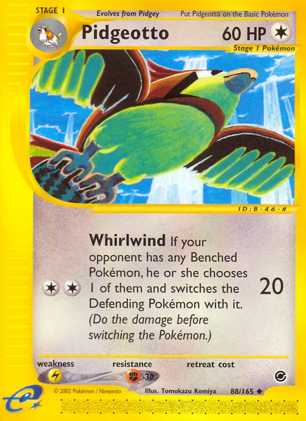 88 Pidgeotto – Expedition Base Set
