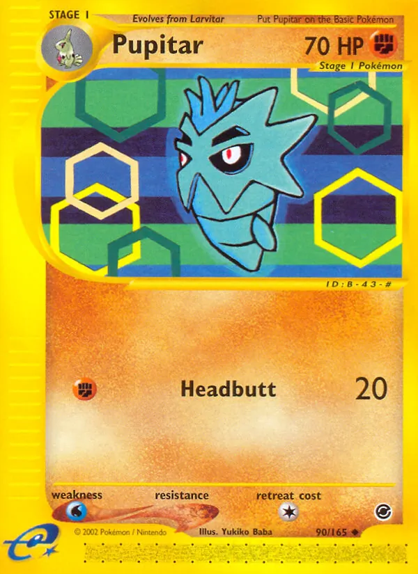90 Pupitar – Expedition Base Set